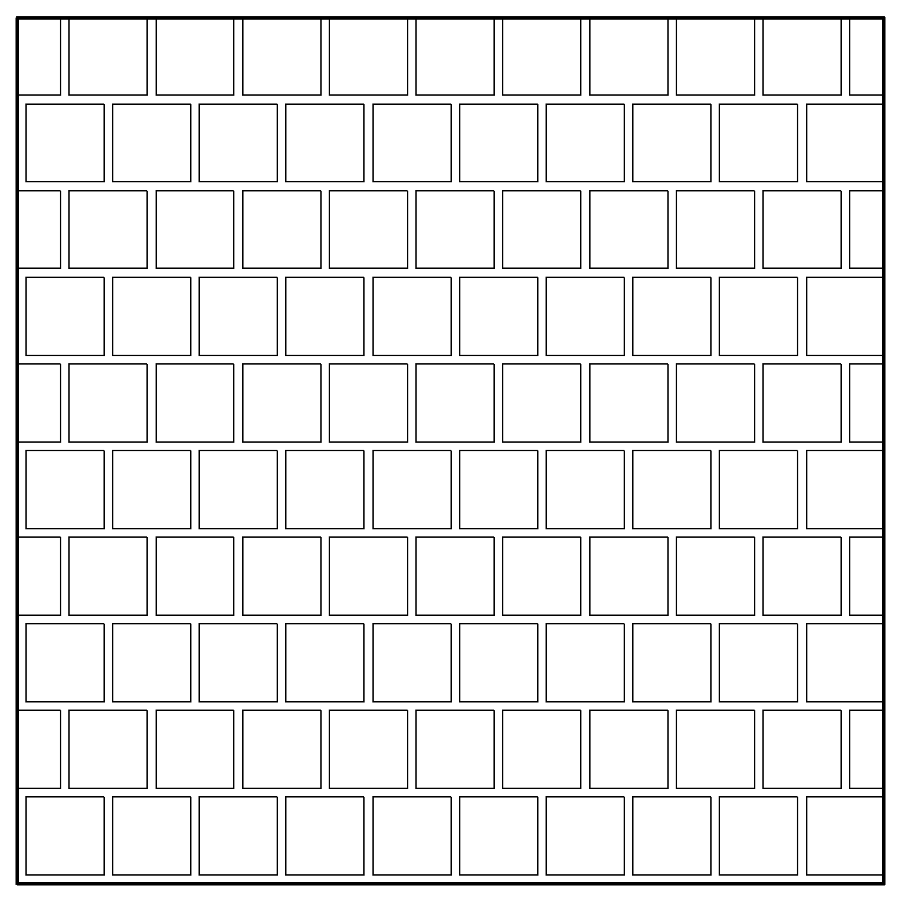 タイル 馬 100X100 目地10mmのハッチング│タイル 床材・壁材・天井材│カスタム パターン はっちんぐ hattinngu│2d cad データ フリー ダウンロード 無料 商用可能 フリー素材 オートキャド AUTOCAD pat Free download│digital-architex.com