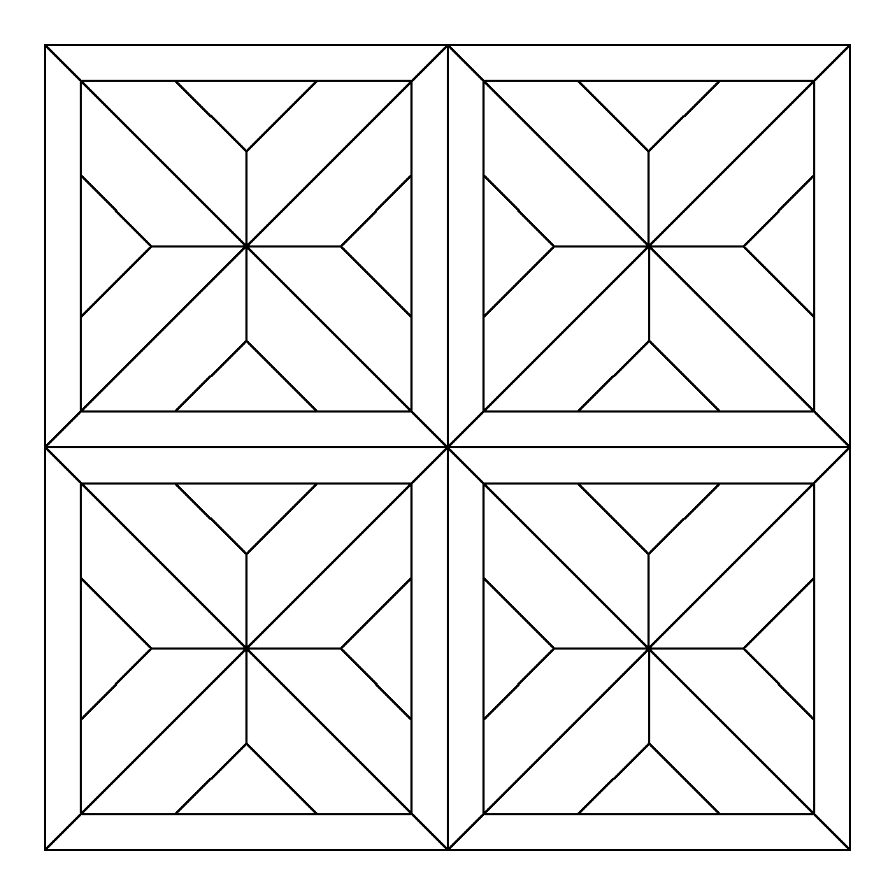 寄木 デザイン張りのパターン・サンプル・参考図 │フローリング 寄木張り パーケット インテリア 床 壁 天井 模様│2d cad データ フリー ダウンロード 無料 商用可能 フリー素材 オートキャド AUTOCAD dwg dxf Free download│digital-architex.com デジタルアーキテクス