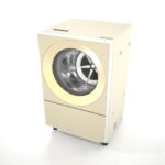 【家電】幅600mmサイズの ななめドラム洗濯乾燥機 （ゴールド色）【formZ】washing machine_0003