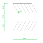 【2D部品】斜め自転車置き場の書き方・参考図【DXF/autocad DWG】2de-bpl_0017