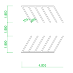 【2D部品】斜め自転車置き場の書き方・参考図【DXF/autocad DWG】2de-bpl_0018