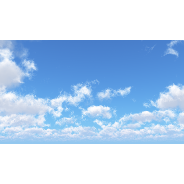 青空と雲│CG 背景画像 空│無料 商用可能 フリー素材 フリーデータ│データ形式はjpegです│2d background image Free download digital-architex.com