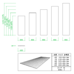 【2D部品】トタンの寸法・参考図（サイズ比較）【DXF/autocad DWG】2dd-smp_0131