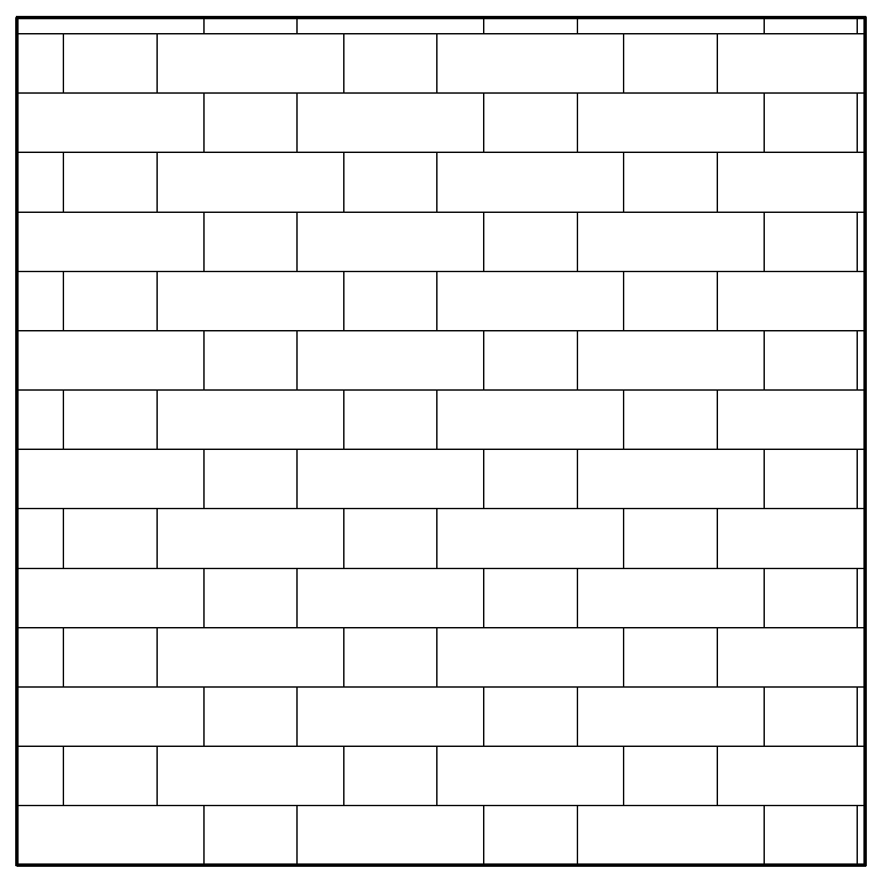 レンガ　フランドル積み　目地なしのハッチング│壁材 カスタム パターン はっちんぐ hattinngu 詳細 寸法 設定│2d cad データ フリー ダウンロード 無料 商用可能 フリー素材 オートキャド AUTOCAD pat│digital-architex.com