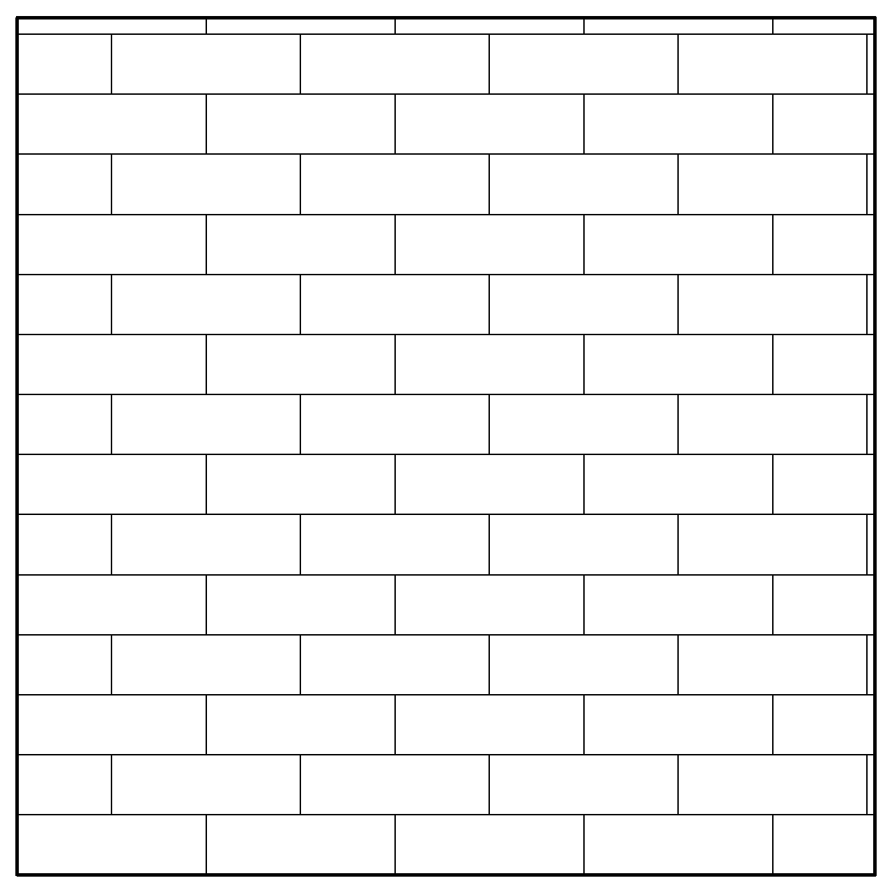 レンガ　長手積み　目地なしのハッチング│壁材 カスタム パターン はっちんぐ hattinngu│2d cad データ フリー ダウンロード 無料 商用可能 フリー素材 オートキャド AUTOCAD pat│digital-architex.com