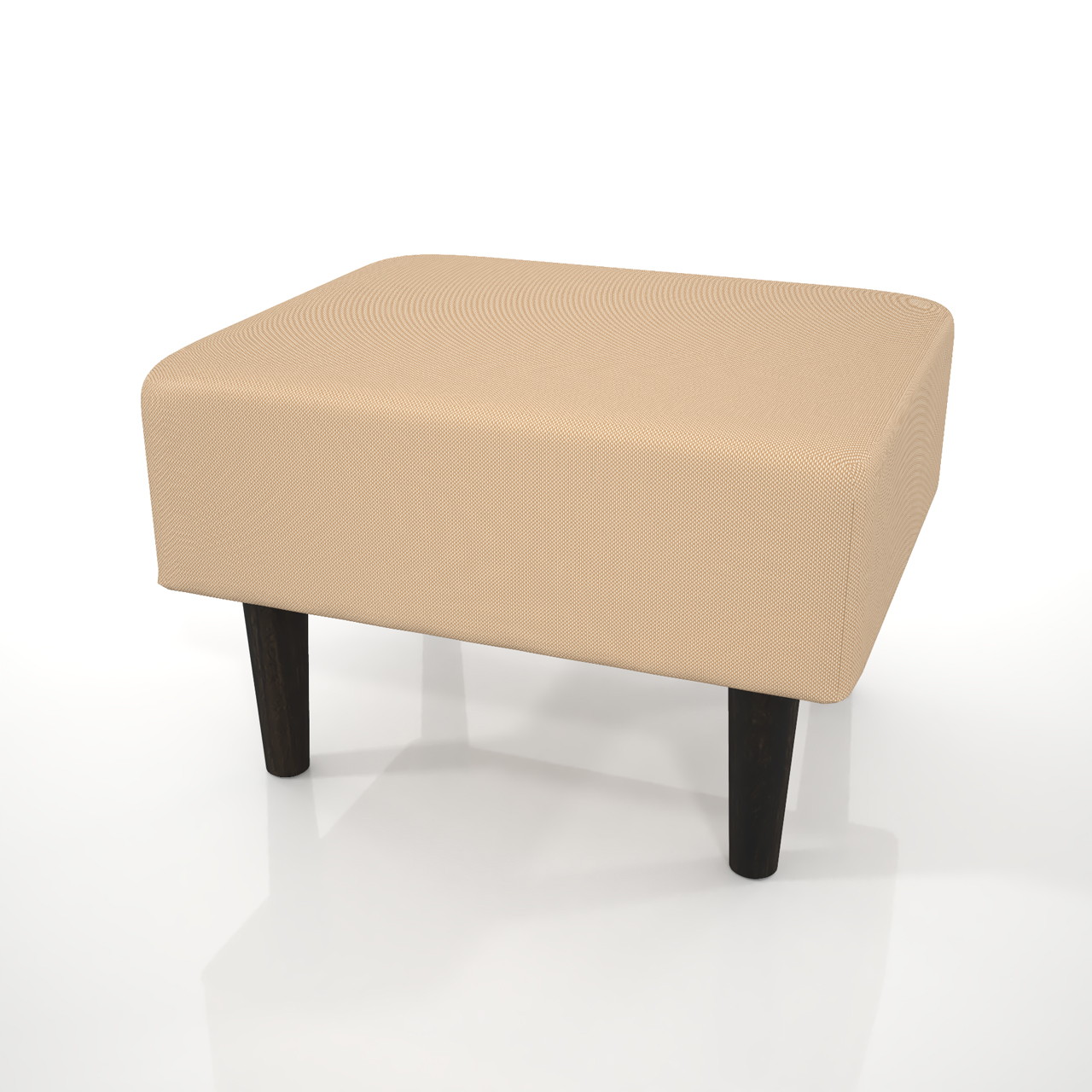 高さ400サイズの四角型のソファスツールの3dCADデータ│W:600mm H:400mm D:500mm│四角い いす イス stool ストゥール 腰掛け 座る 座面と脚 背もたれ無し│インテリア 家具 椅子│furniture chair│3d cad データ フリー ダウンロード 無料 商用可能 建築パース フリー素材 formZ 3D 3ds obj Free download││©Digital-Architex, All rights reserved デジタルアーキテクス