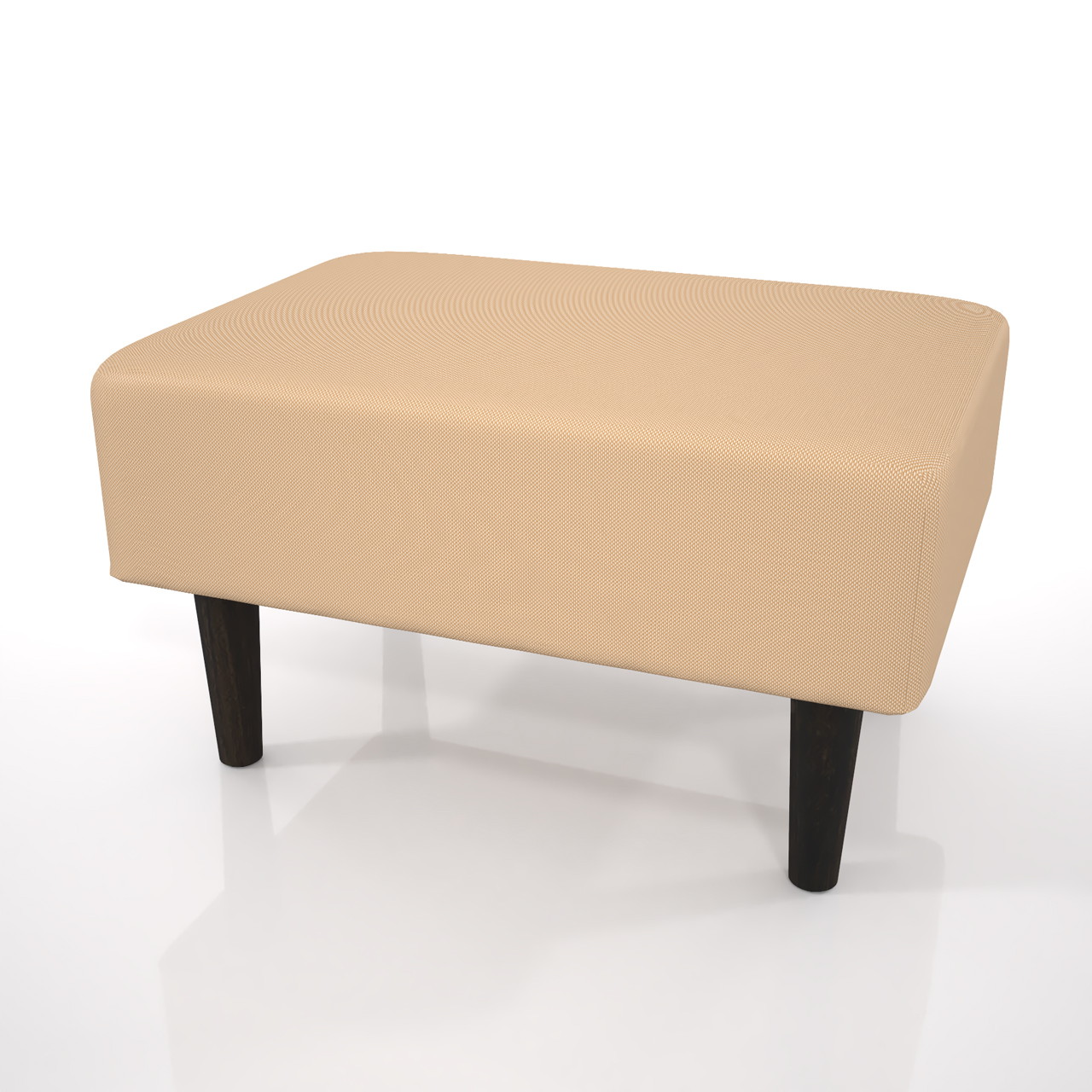 高さ400サイズの四角型のソファスツールの3dCADデータ│W:700mm H:400mm D:500mm│四角い いす イス stool ストゥール 腰掛け 座る 座面と脚 背もたれ無し│インテリア 家具 椅子│furniture chair│3d cad データ フリー ダウンロード 無料 商用可能 建築パース フリー素材 formZ 3D 3ds obj Free download│digital-architex.com デジタルアーキテクス