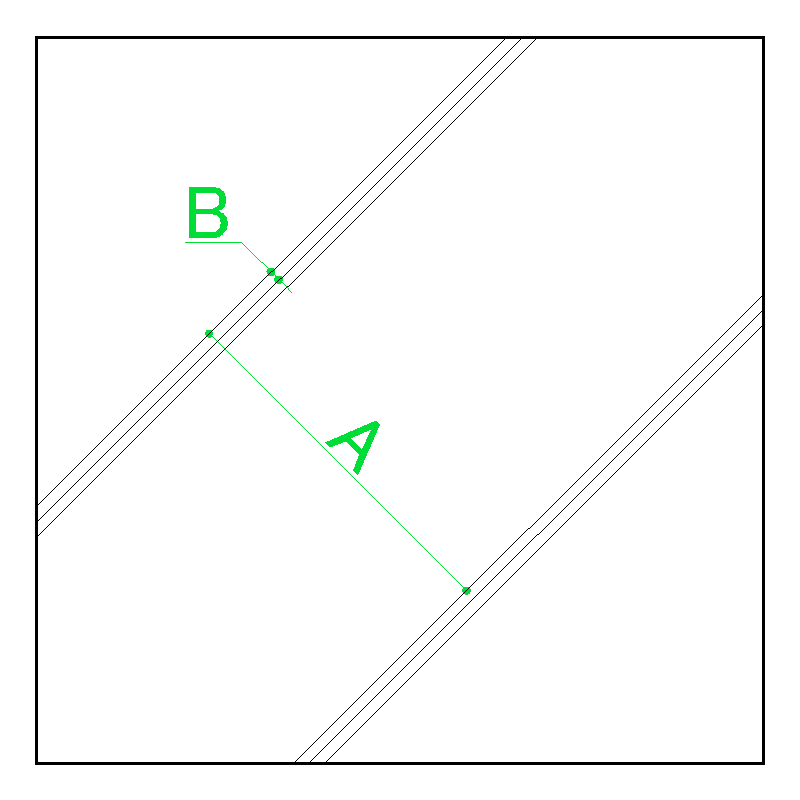 ハッチングパターン「コンクリート（3重線）」の2D CADデータ（.pat形式）｜土間コンクリート・平面断面図の模様用｜商用利用可・無料ダウンロード