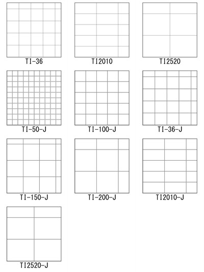 内装タイルハッチングパターン一覧素材