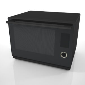 黒色の電子レンジ 総庫内容量30L 3dCADデータ│インテリア キッチン 台所 白物家電 調理器具 家電製品 かでん でんしれんじ densirenji microwave oven マイクロウェーブ│3d cad データ フリー ダウンロード 無料 商用可能 建築パース フリー素材 formZ 3D 3ds obj Free download│digital-architex.com