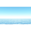 雲一つない青空と海丨CG 背景画像 海丨無料 商用可能 フリー素材 フリーデータ丨データ形式はjpegです