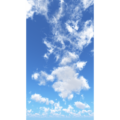 青空と雲│CG 背景画像 空│無料 商用可能 フリー素材 フリーデータ│データ形式はjpegです│2d background image Free download digital-architex.com