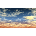 フリーデータ,2D,CG,背景画像,空,夕暮れ,雲,夕焼け,sky,clouds