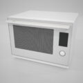 黒色の電子レンジ 総庫内容量30L 3dCADデータ│インテリア キッチン 台所 白物家電 調理器具 家電製品 かでん でんしれんじ densirenji microwave oven マイクロウェーブ│3d cad データ フリー ダウンロード 無料 商用可能 建築パース フリー素材 formZ 3D 3ds obj Free download│digital-architex.com