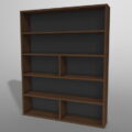 formZ 3D インテリア 家具 棚 本棚 ラック interior furniture rack book shelf