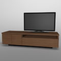 formZ 3D インテリア 家具 interior furniture 棚 テレビラック tv rack television rack 家電製品 consumer electronics テレビ